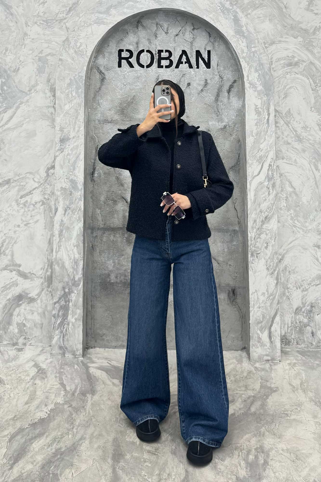 کت توییت پشمی سرآستین بند PAOL