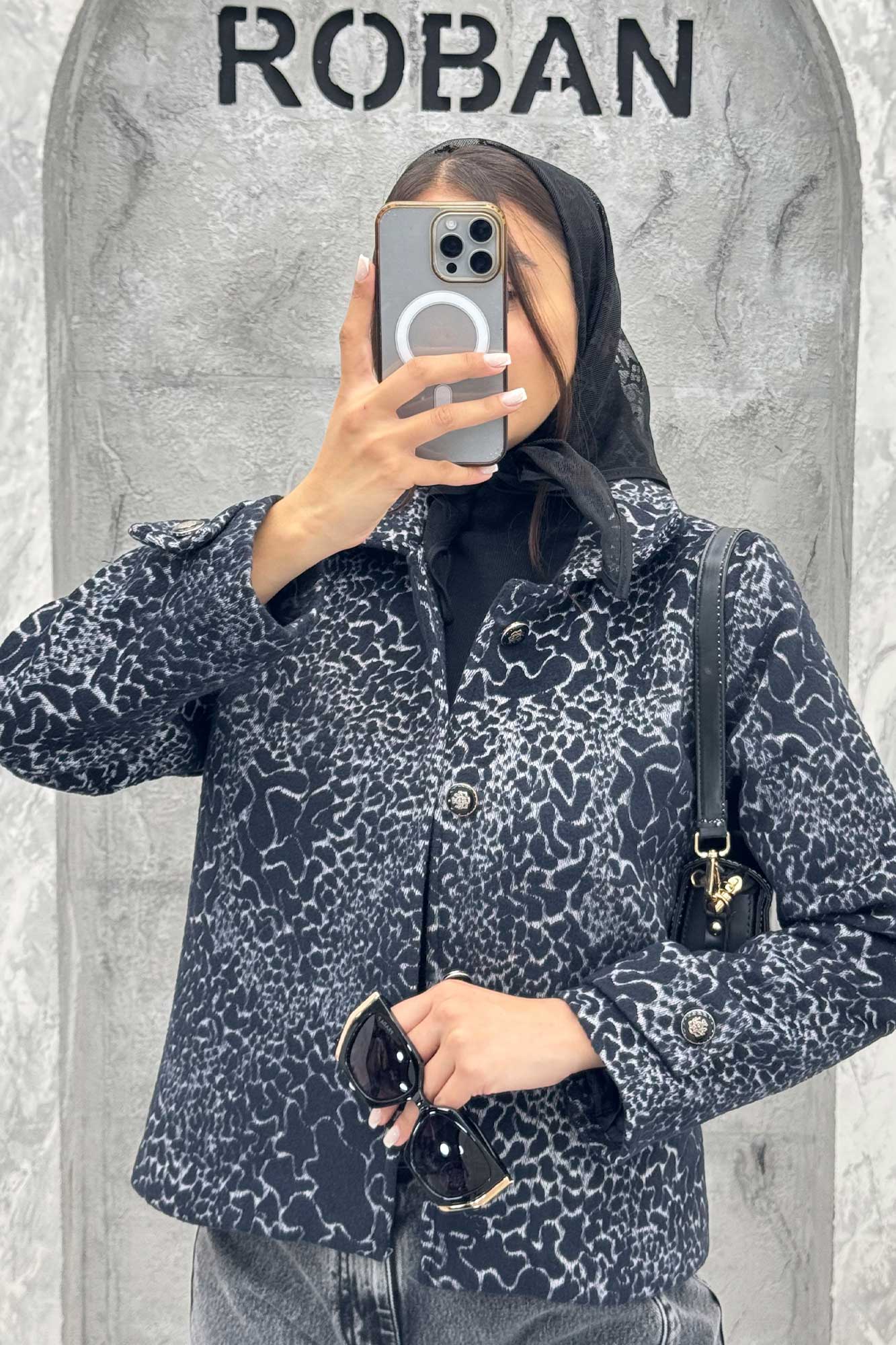 کت توییت پشمی سرآستین بند PAOL