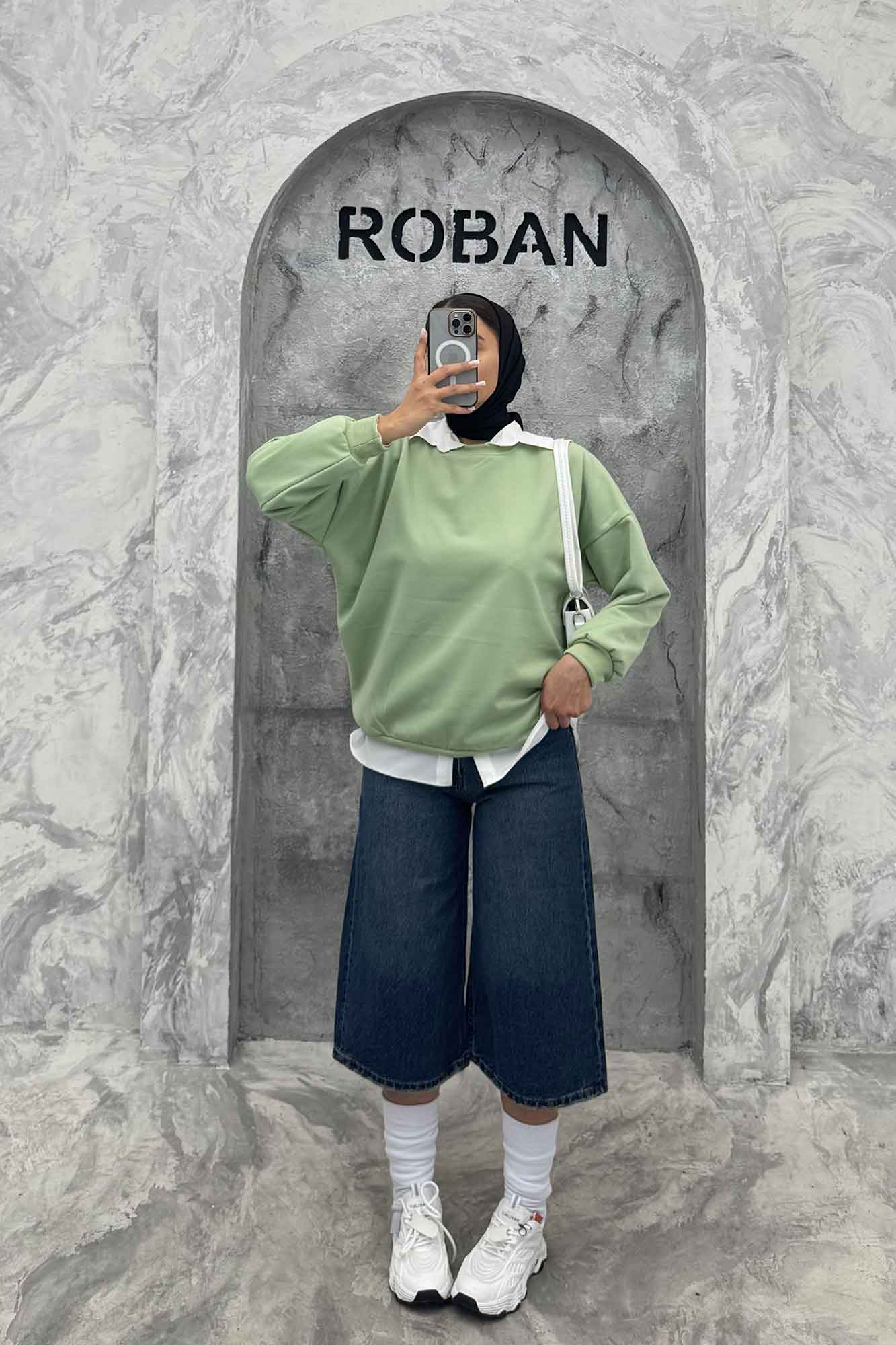 دورس ساده تو کرک یقه گرد