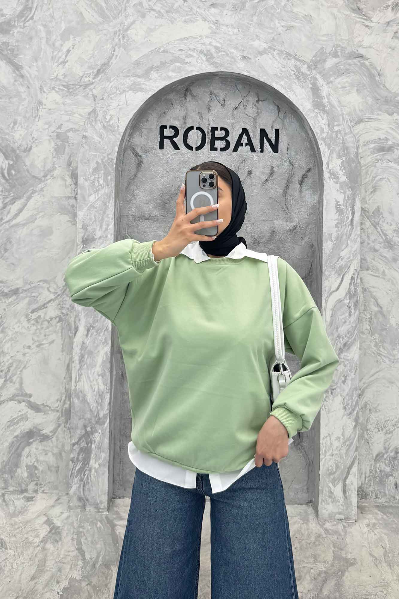 دورس ساده تو کرک یقه گرد