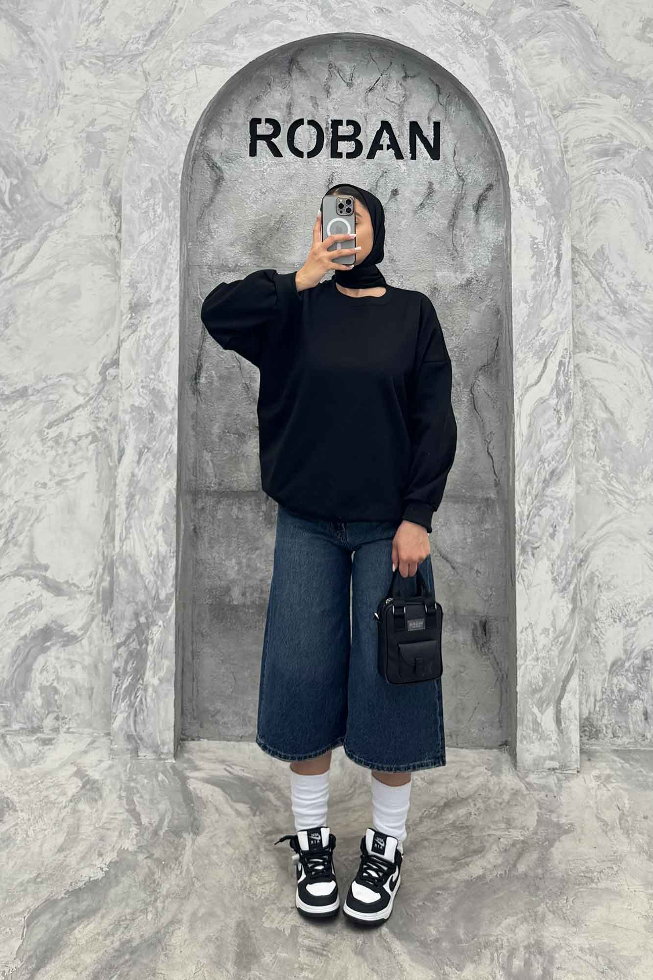 دورس ساده تو کرک یقه گرد