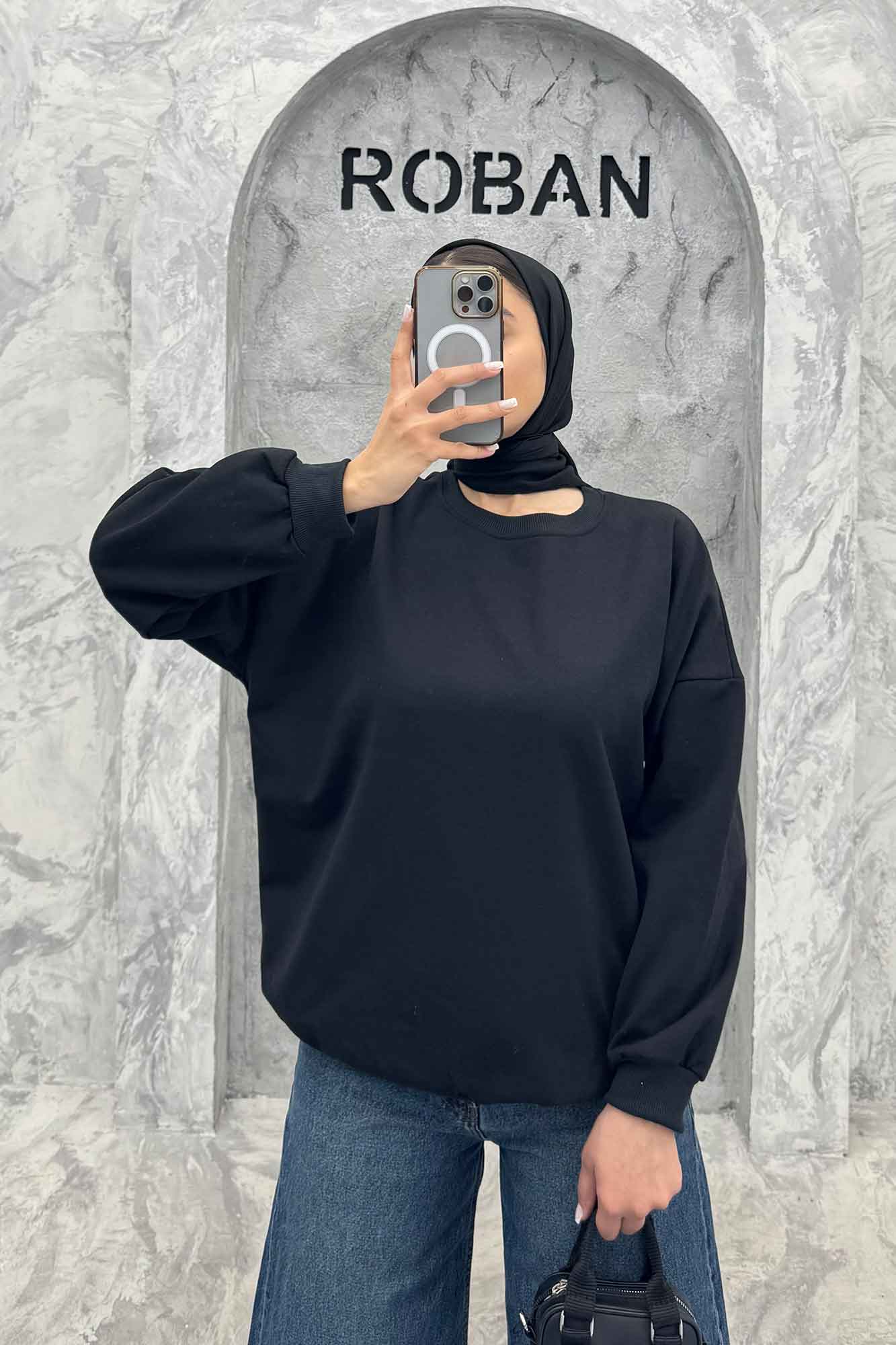 دورس ساده تو کرک یقه گرد