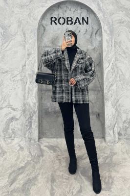 کت شنل آستردار یقه انگلیسی