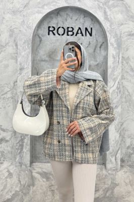 کت شنل آستردار یقه انگلیسی