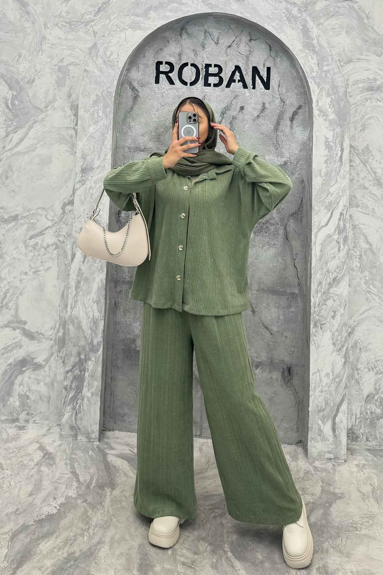 ست ژاکت و شلوار مراکشی گلبرگ