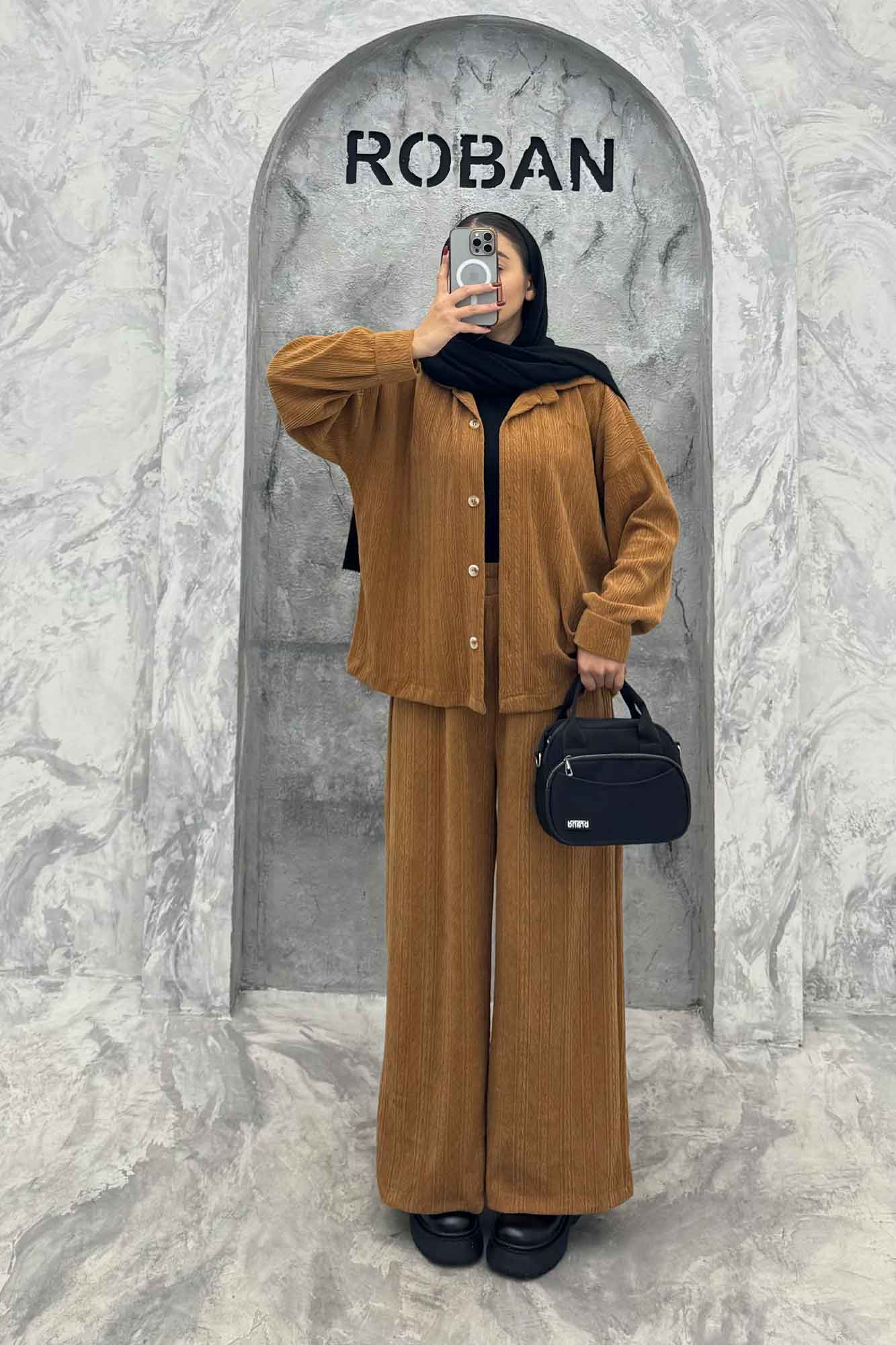 ست ژاکت و شلوار مراکشی گلبرگ