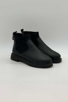 بوت سگک دار زیپ نما 12854