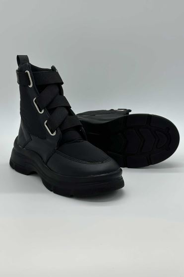 بوت کاپشنی بند کشی چسبی