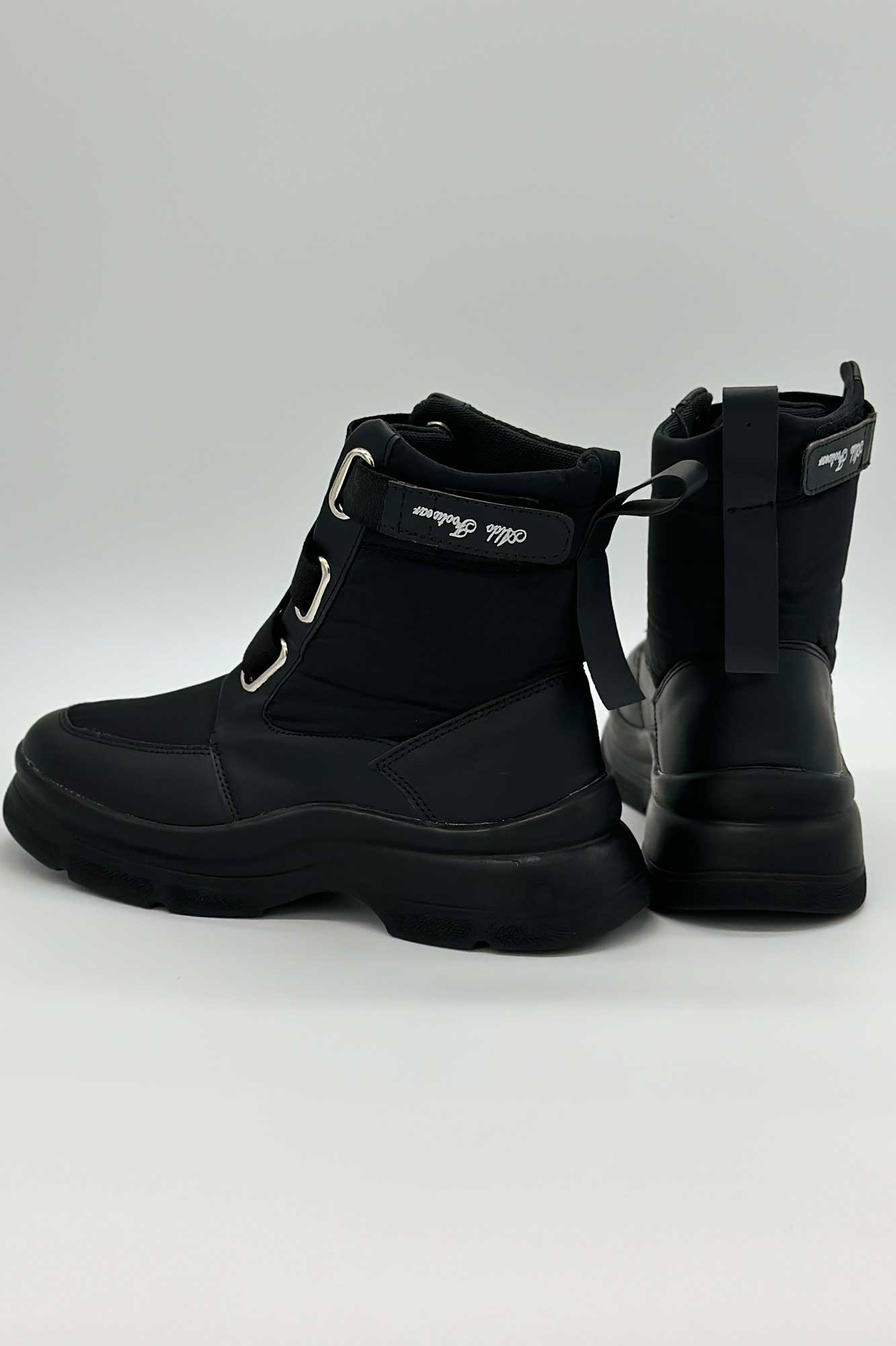 بوت کاپشنی بند کشی چسبی