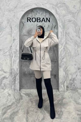 کاپشن کمرگت دار TC داخل تدی