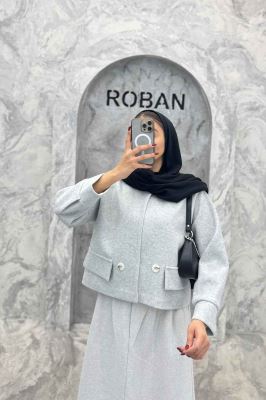 کت کراپ فوتر دو جیب نما آوا