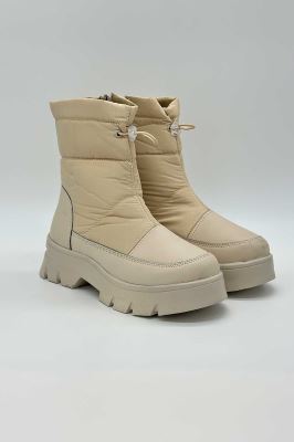 نیم بوت کاپشنی بالا گت دار 12696