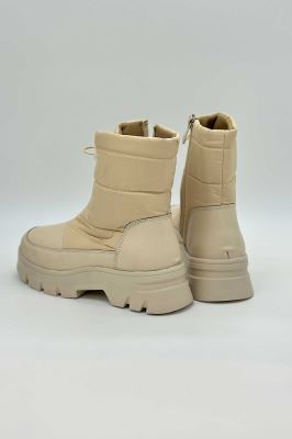 نیم بوت کاپشنی بالا گت دار 12696