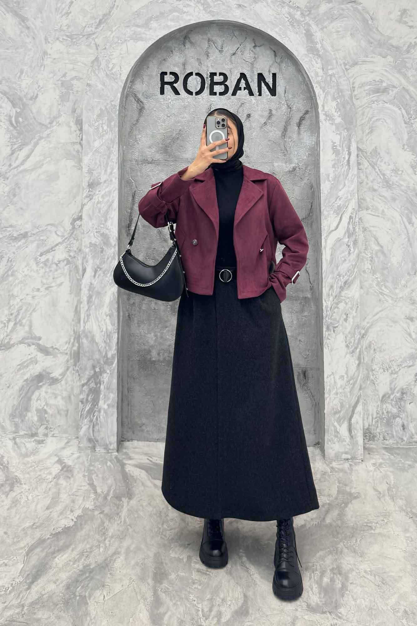 کت سوویت یقه انگلیسی آستین سگک