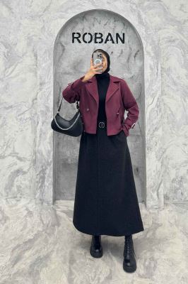 کت سوویت یقه انگلیسی آستین سگک