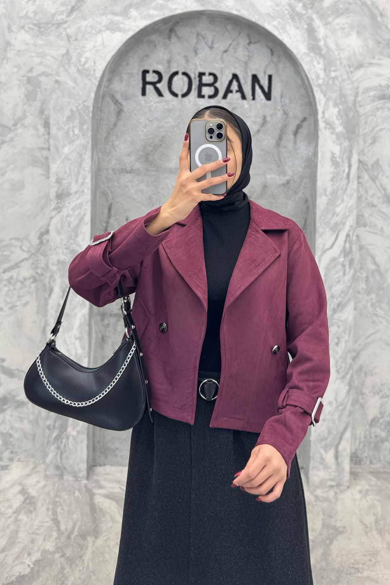 کت سوویت یقه انگلیسی آستین سگک