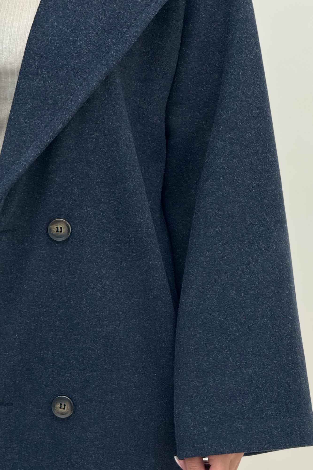 پالتو فوتر بلند پشت چاکدار FASHION