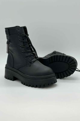 نیم بوت پشت زیپ بندی 9063