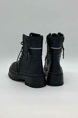 نیم بوت پشت زیپ بندی 9063