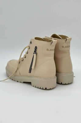 نیم بوت کوتاه زیپ نما PVC 9311