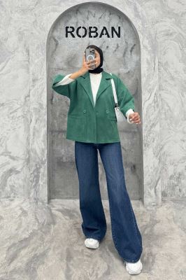 کت آستین سه رب سوییت دو دکمه