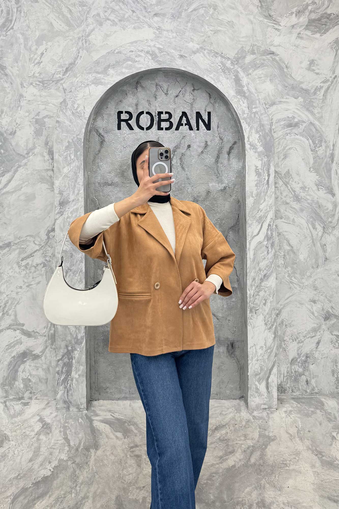 کت آستین سه رب سوییت دو دکمه