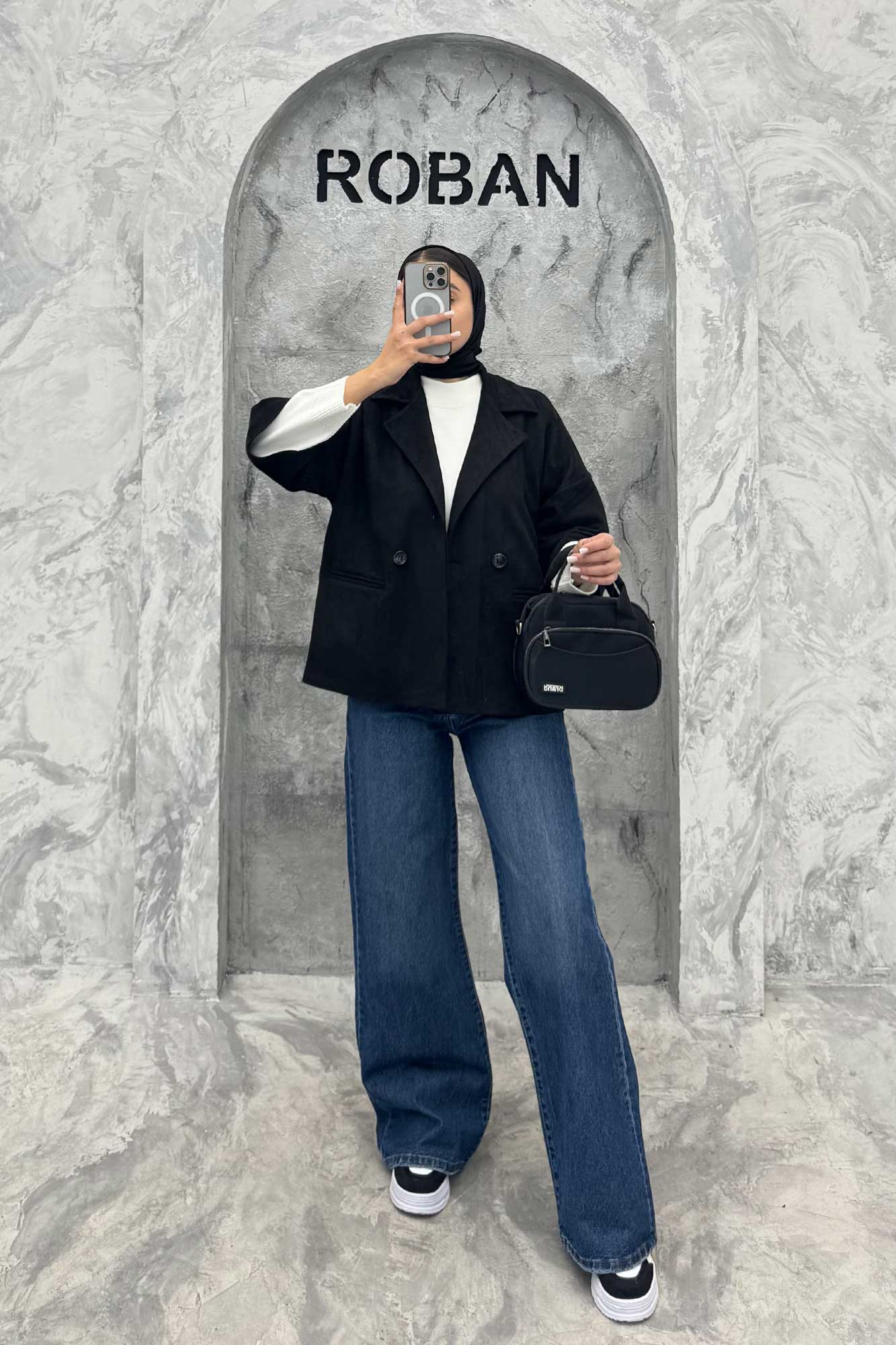 کت آستین سه رب سوییت دو دکمه