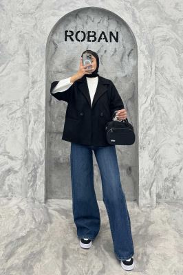 کت آستین سه رب سوییت دو دکمه