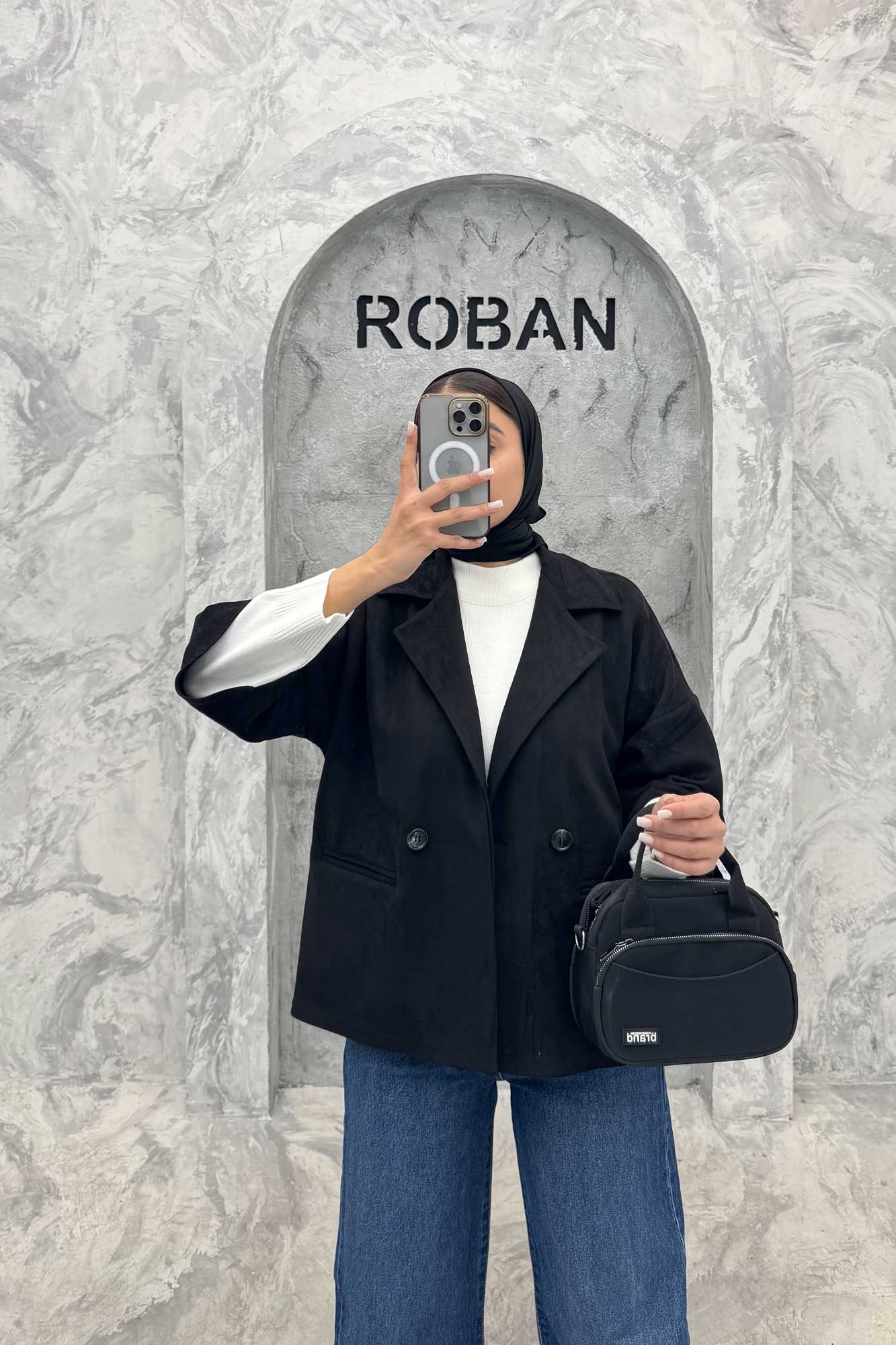 کت آستین سه رب سوییت دو دکمه