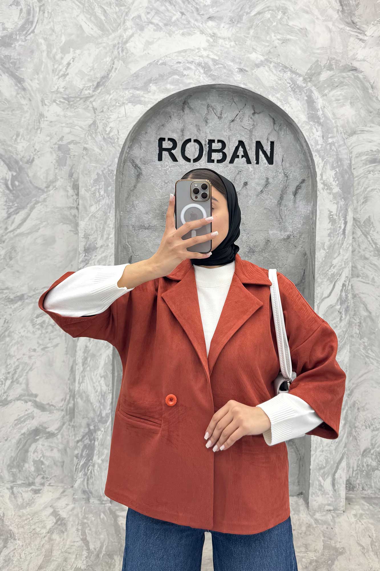 کت آستین سه رب سوییت دو دکمه