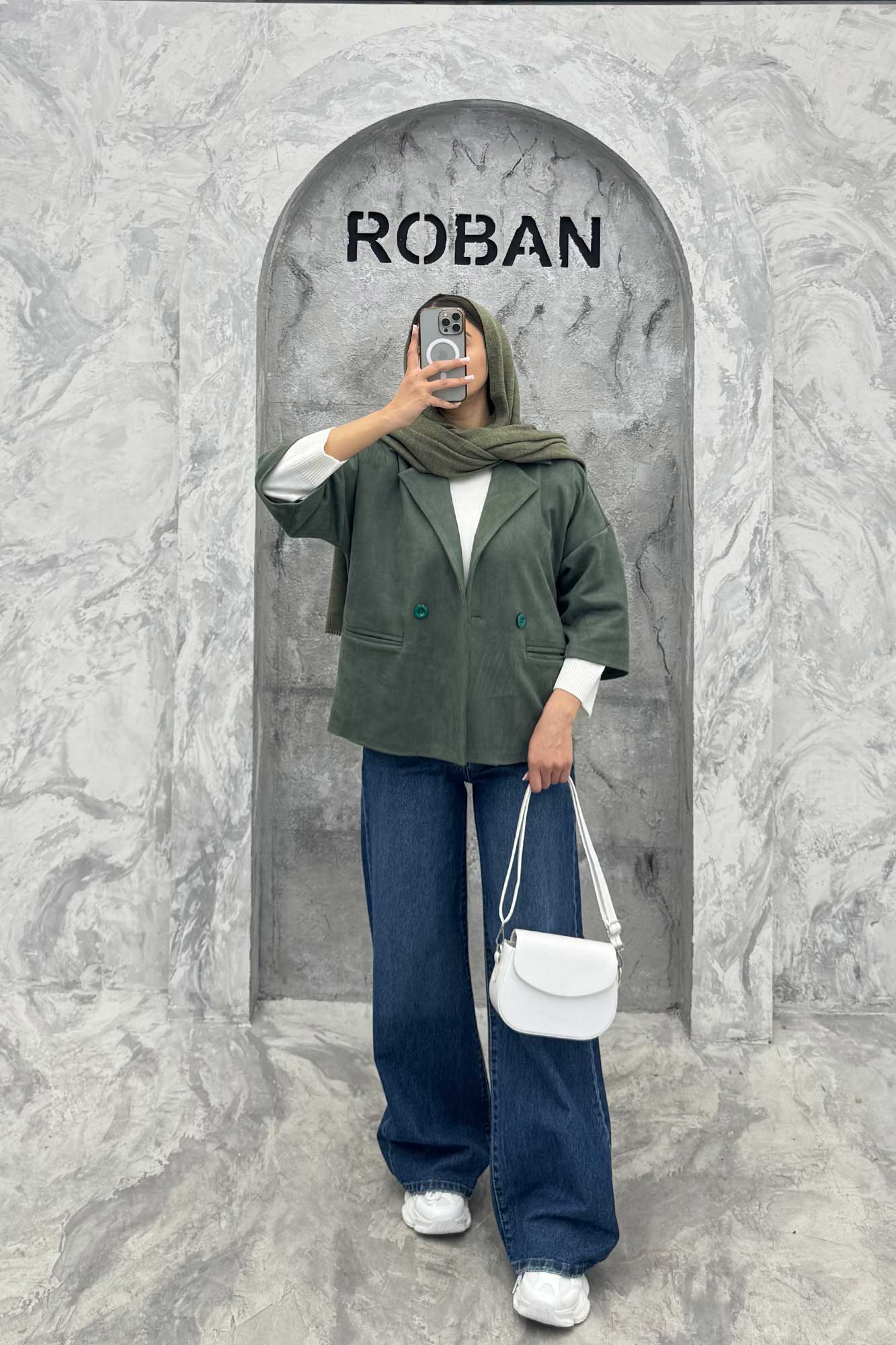 کت آستین سه رب سوییت دو دکمه