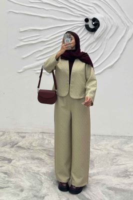 ست مانتو و شلوار مینیمال فریال