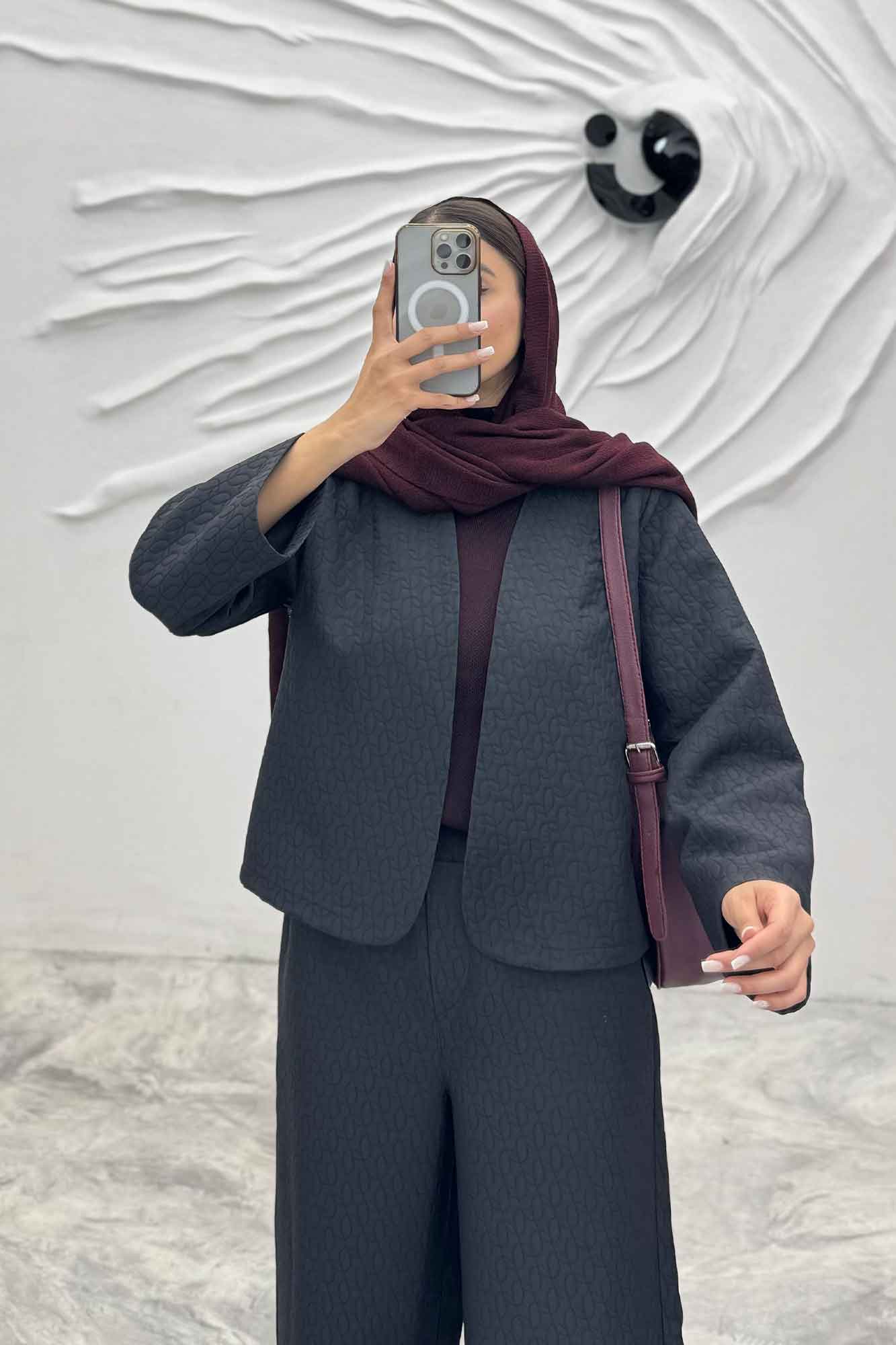 ست مانتو و شلوار مینیمال فریال