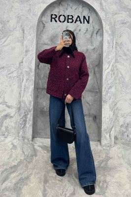 کت توییت پشمی یقه گرد NELA