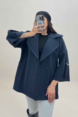 کت یقه پهن فوتر آستین سگک دار EXPORT