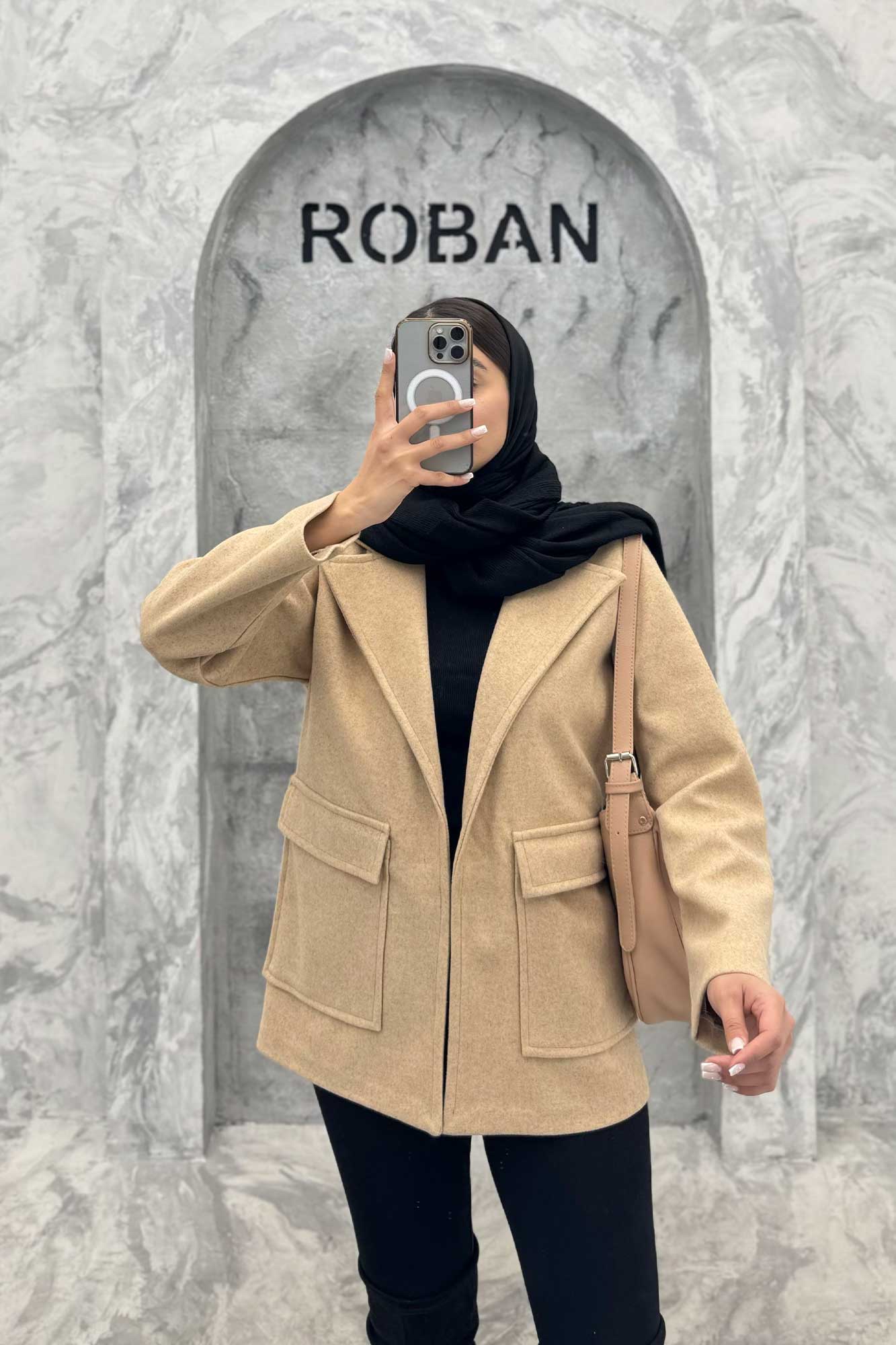 کت فوتر دو جیب پاکتی وانیا