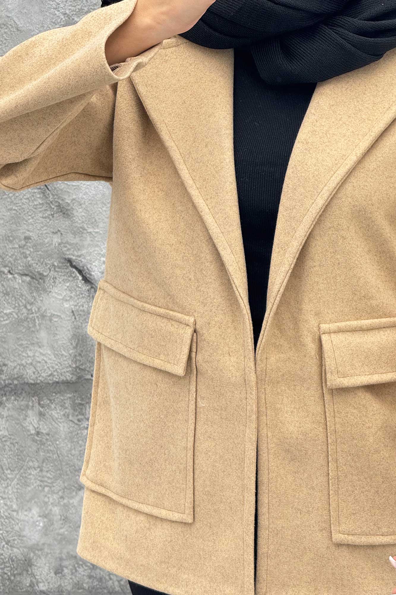 کت فوتر دو جیب پاکتی وانیا