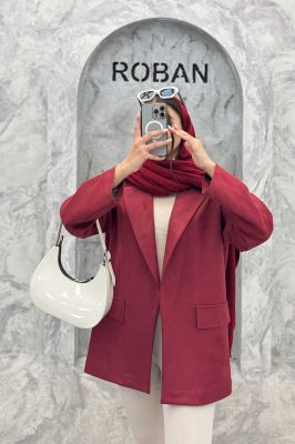 کت سوییت یقه انگلیسی جیب نما