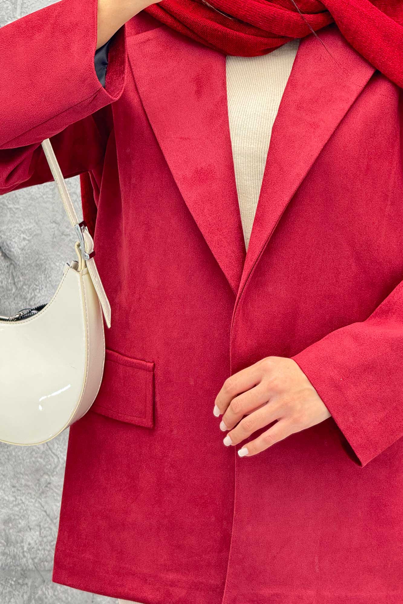 کت سوییت یقه انگلیسی جیب نما