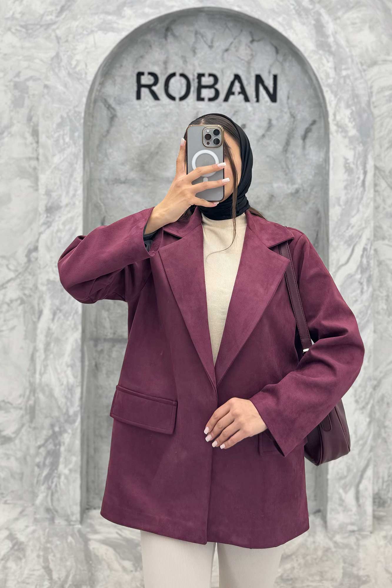 کت سوییت یقه انگلیسی جیب نما