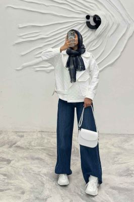 کت فریال تک جیب پاکتی پایین سگک