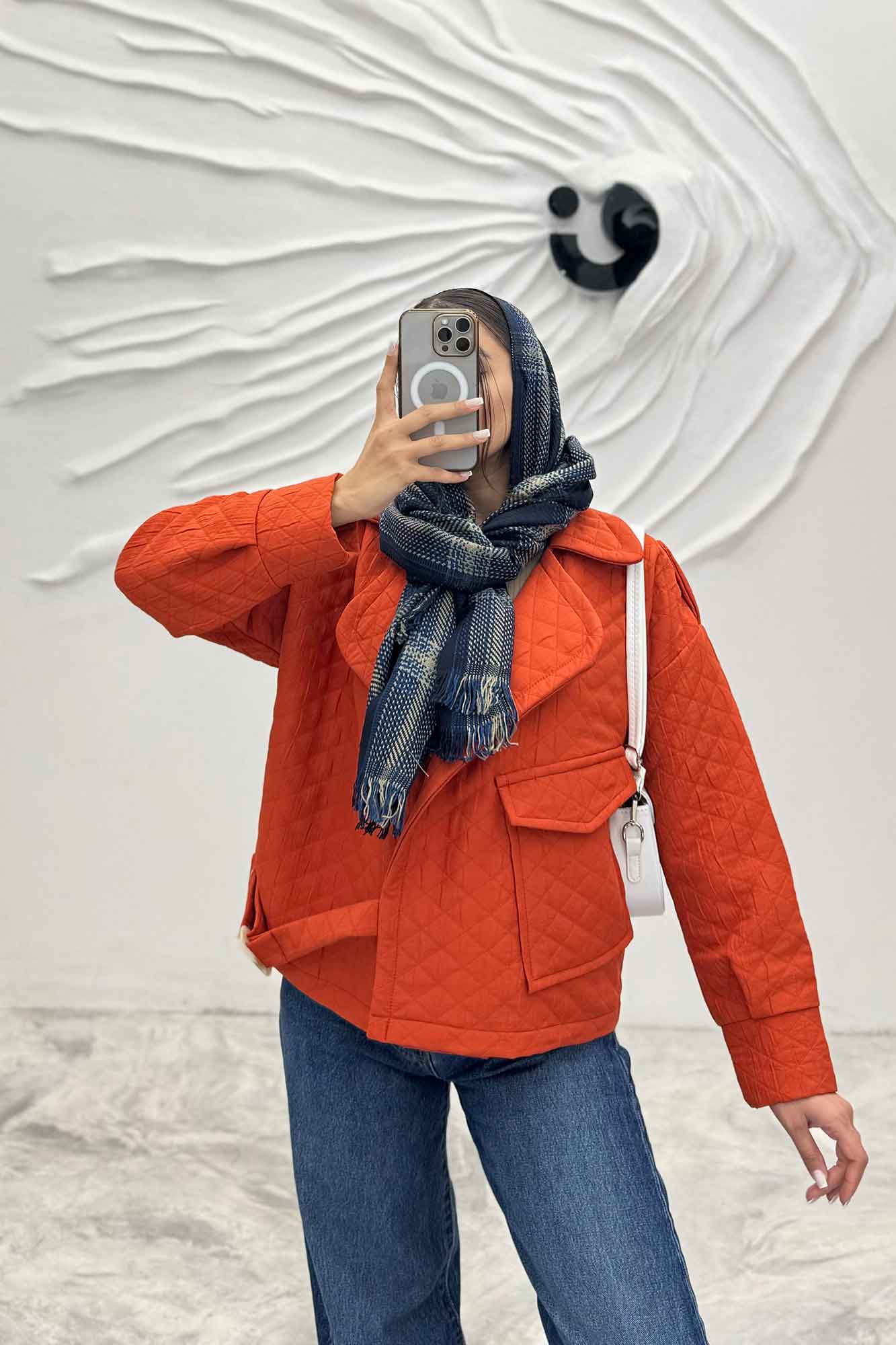 کت فریال تک جیب پاکتی پایین سگک