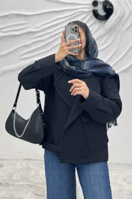 کت فریال تک جیب پاکتی پایین سگک