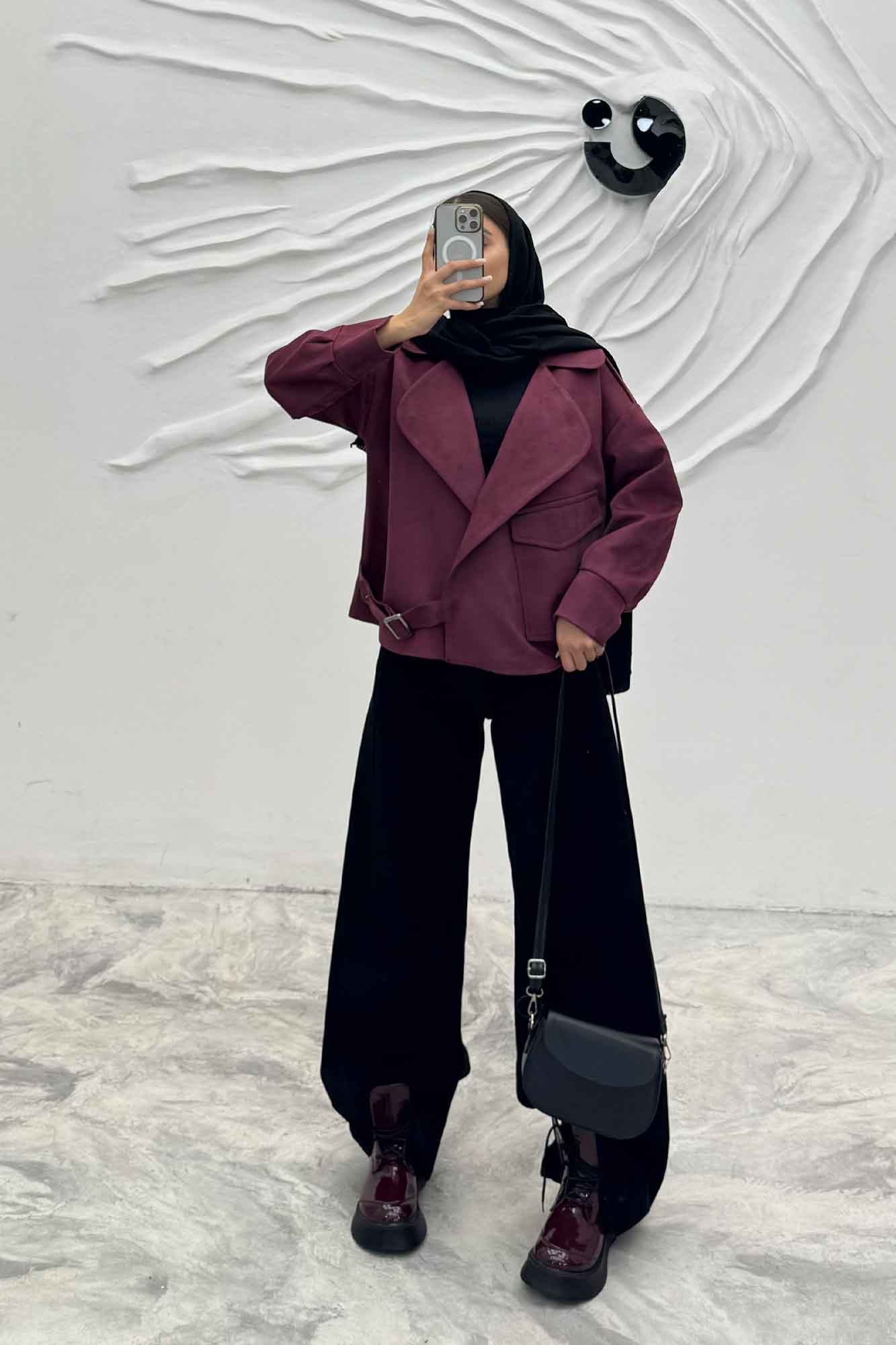 کت سوییت تک جیب پاکتی پایین سگک