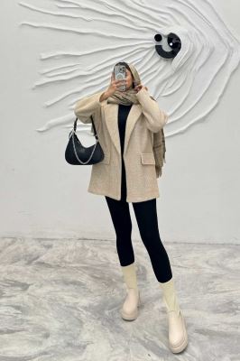 پالتو آستردار لمزور جیب نما نیکو