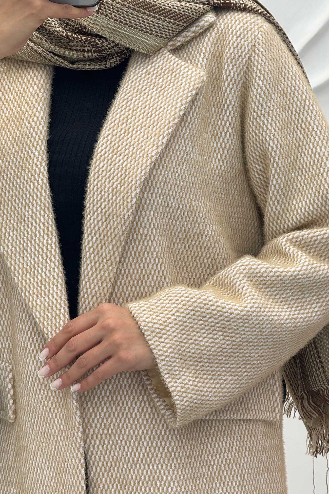 پالتو آستردار لمزور جیب نما نیکو