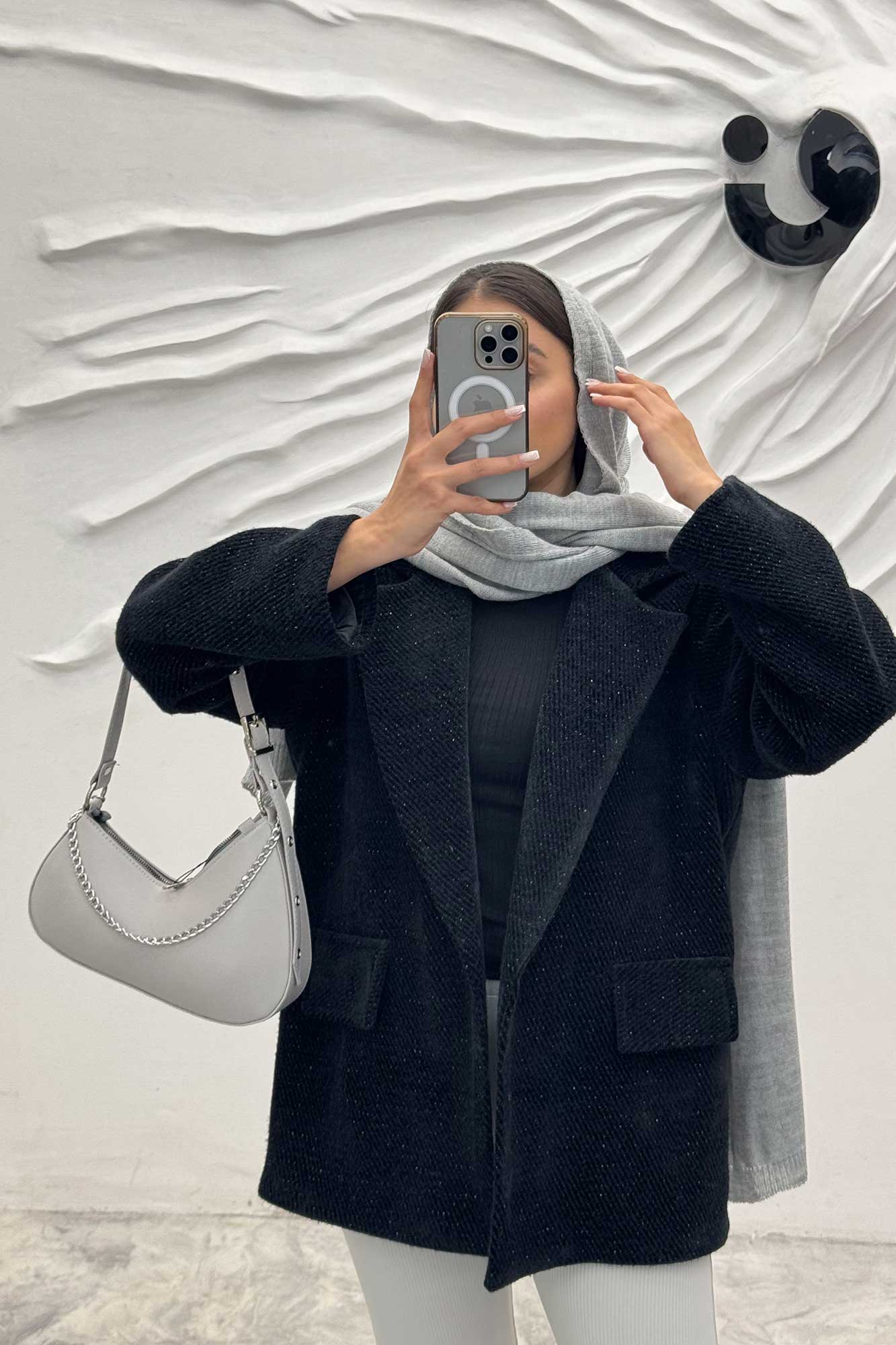 پالتو آستردار لمزور جیب نما نیکو