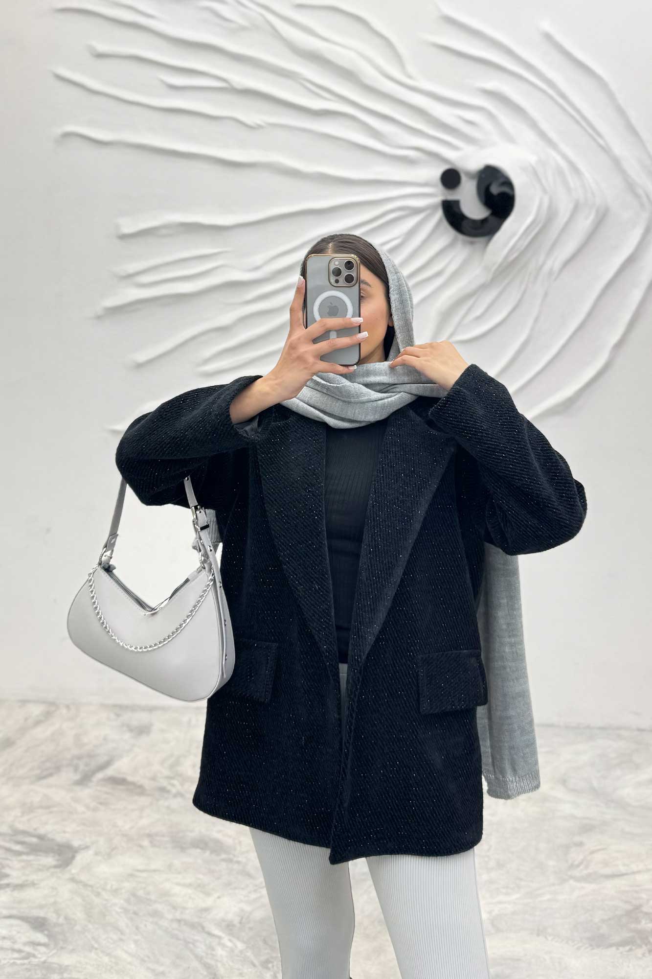 پالتو آستردار لمزور جیب نما نیکو