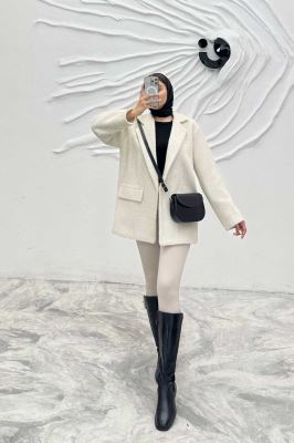 پالتو آستردار لمزور جیب نما نیکو