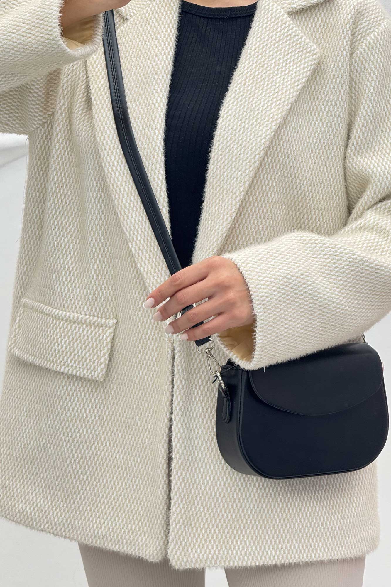 پالتو آستردار لمزور جیب نما نیکو